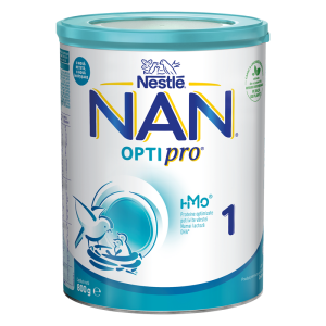 Lapte de inceput pentru sugari Nestlé NAN OPTIPRO 1 HMO, de la nastere, 800g