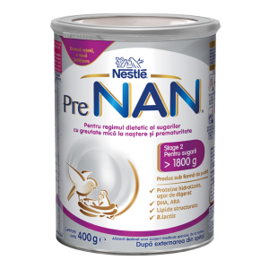 Nestlé PreNAN® Stage 2, 400g, de la nastere