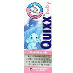 Picaturi nazale Quixx Baby, 10 ml, Berlin-Chemie Ag