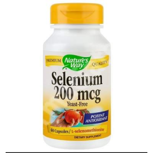 Selenium 200 mcg Nature's Way, 60 capsule, Secom