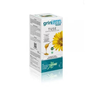 GrinTuss sirop de tuse pentru adulti, 180 ml, Aboca