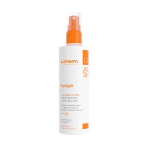 SUNLIGHT Lapte fata si corp SPF 50+ 200 ml, Ivatherm