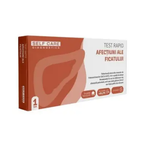 Test rapid pentru afectiuni ale ficatului, 1 bucata, SELF CARE