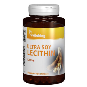Lecitina Forte 1200 mg - 100 capsule gelatinoase, Vitaking