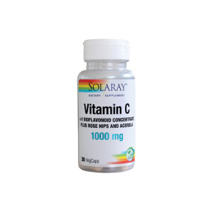 Vitamina C 1000 mg pentru adulti, 30 capsule, Secom