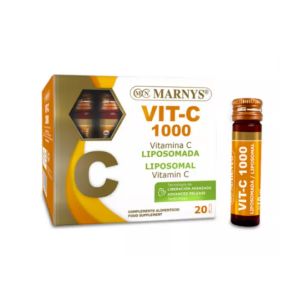 Vitamina C Lipozomala 1000 Mg, 20 fiole x 10 ml, Marnys