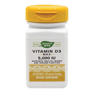 Vitamina D3 5000 UI, 60 capsule, Secom