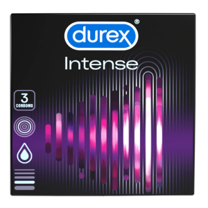 Prezervative Durex Intense Orgasmic, 3 bucati