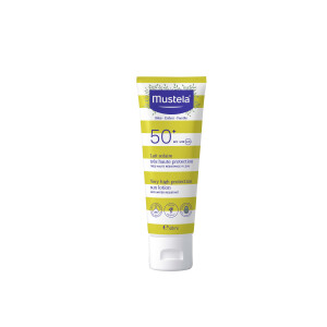 Lotiune Protectie Solara Foarte Ridicata Pentru Fata SPF 50+, 40 ml, Mustela