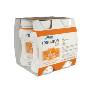 Resource 2.0 cu aroma de caise 4 buc, Nestle