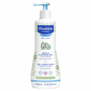 Gel de curatare delicat par si corp 500 ml, Mustela