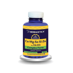 Ca+Mg+Se+Si+Zn+Vit-D3-Complex-Forte-120-cps,-Herbagetica