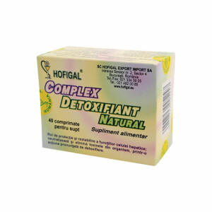 Complex-detoxifiant,-40-comprimate,-Hofigal