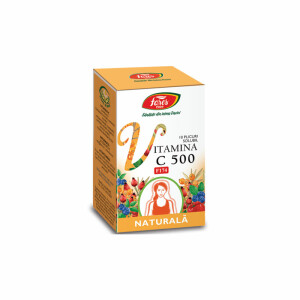 Vitamina-C-500-naturala-F174,-10-plicuri,-Fares