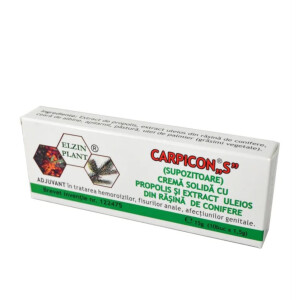 Carpicon S – Supozitoare, 10 g, Romdan