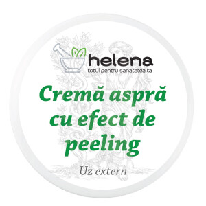 Crema aspra cu efect de peeling, Farmacia Helena