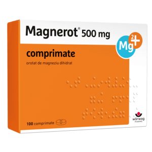  Magnerot, 500 mg, 100 comprimate, Worwag Pharma
