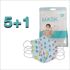 Set masti K95 pentru COPII cu valva + desene – 5+1 gratis
