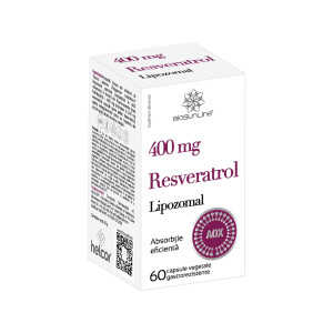 Resveratrol Lipozomal – absorbtie superioara, antioxidant puternic, Biosunline