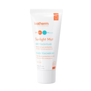 Sunlight Mat Dry touch fluid, Protectie solara foarte ridicata SPF50+, Ivatherm