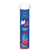 Multivitamine si Minerale, 24 comprimate efervescente cu ginseng, Zdrovit