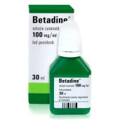 Betadine solutie 100 mg/ml, 30ml, Egis