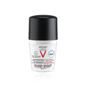 Homme Deodorant roll-on antiperspirant pentru barbati, eficacitate 48h anti-urme, 50 ml, VICHY
