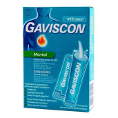 Gaviscon mentolL X 12 PLICURI X 10 ML suspensie orala in plic, Reckitt Benckiser
