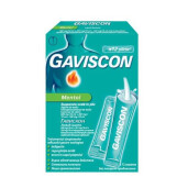 Gaviscon Mentol suspensie orala in plic 10 ml, 12 plicuri, Reckitt Benckiser
