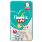 Scutece Pampers Active Baby Pants 3 Value Pack 54 buc