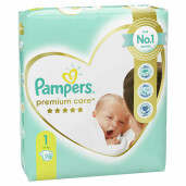 Scutece Pampers Premium Care 1 New Baby Value Pack 78 buc