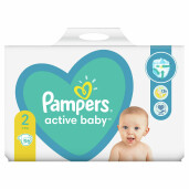 Scutece Pampers New Baby 2 Giant Pack 96 buc