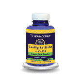 Ca+Mg+Se+Si+Zn+Vit-D3-Complex-Forte-120-cps,-Herbagetica