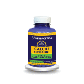 Calciu-Organic-cu-alga-calcaroasa-120-cps,-Herbagetica