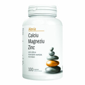 Calciu Magneziu Zinc, 100 comprimate., Alevia