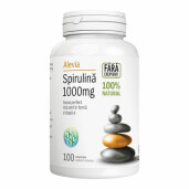 Spirulina 1000mg Fara excipienti, 100 comprimate, Alevia