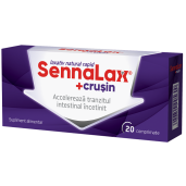 SennaLax Plus Crusin, 20 comprimate, Biofarm