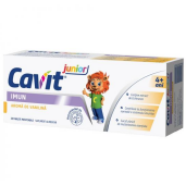 Cavit Junior cu aroma de vanilina, 20 comprimate masticabile, Biofarm