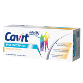 Cavit Adulti cu aroma de vanilina, 20 comprimate masticabile, Biofarm