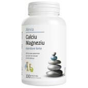 Calciu Magneziu Asimilare forte, 100 comprimate, Alevia