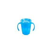 Canita cu manere, Cheers 360, 200 ml. Albastra, BPA Free,Dr.Brown