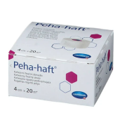 Fasa elastica cu efect dublu adeziv PEHA-HAFT, 1buc, 4 cm x 20 m, Hartmann