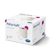 Fasa elastica cu efect dublu adeziv PEHA-HAFT, 1buc, 6 cm x 20 m, Hartmann