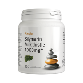 Silymarin Milk thistle 1000mg*, 120 capsule moi, Alevia
