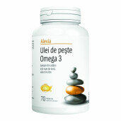 Ulei de pește Omega 3, 70 capsule moi, Alevia