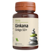 Ginkana Ginkgo 50+, 30 comprimate, Alevia