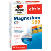 Magneziu 500 mg, 30 comprimate, Doppelherz