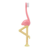 Periuta de dinti design Flamingo (1-4 ani),Dr.Brown