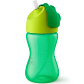 Cana cu pai SCF798/01, 12 luni, 300 ml, Verde, Philips Avent 