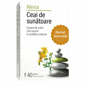 Ceai de sunătoare, 40 plicuri, Alevia